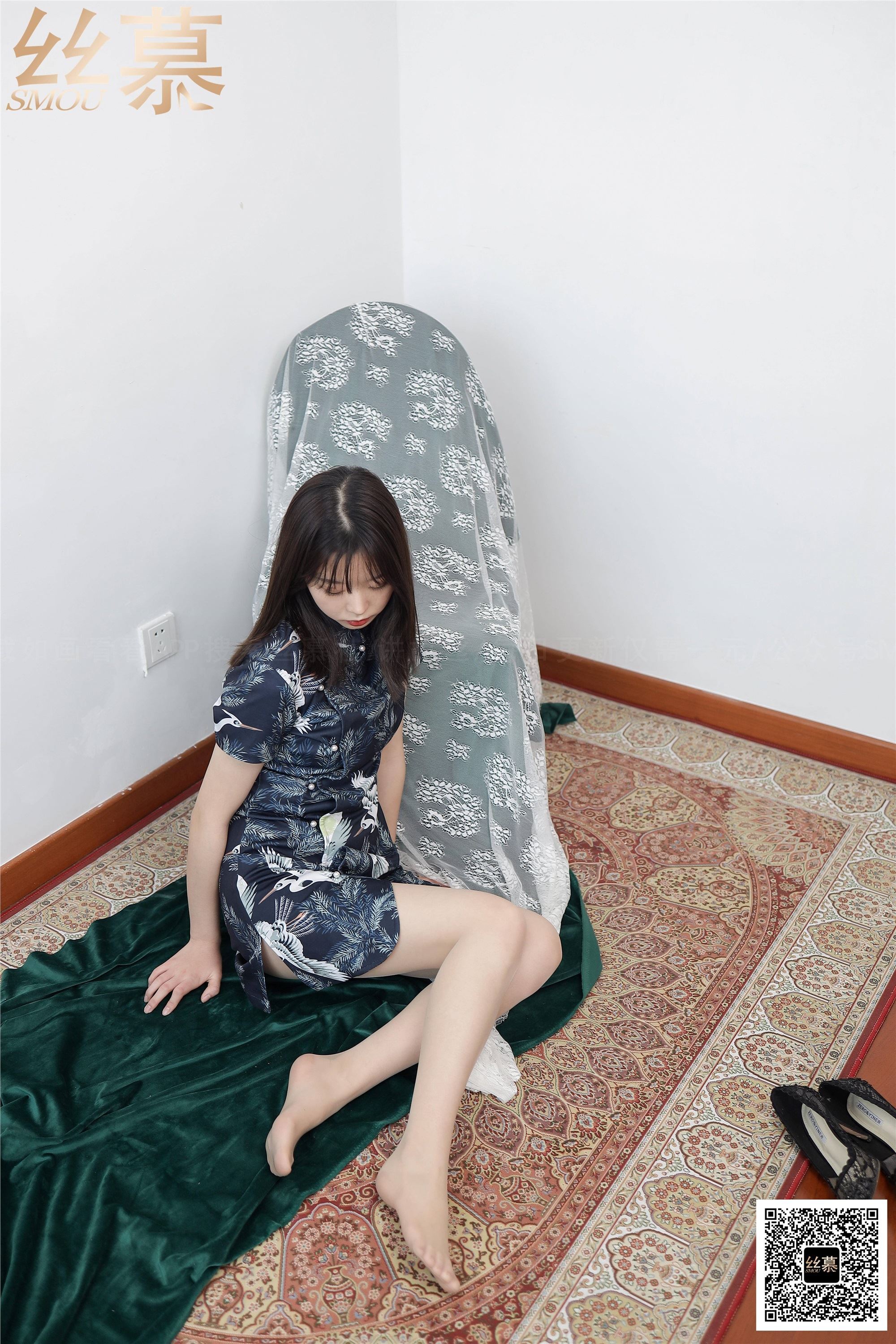 丝慕写真 特写集 TX079 新模《旗袍丝艺》